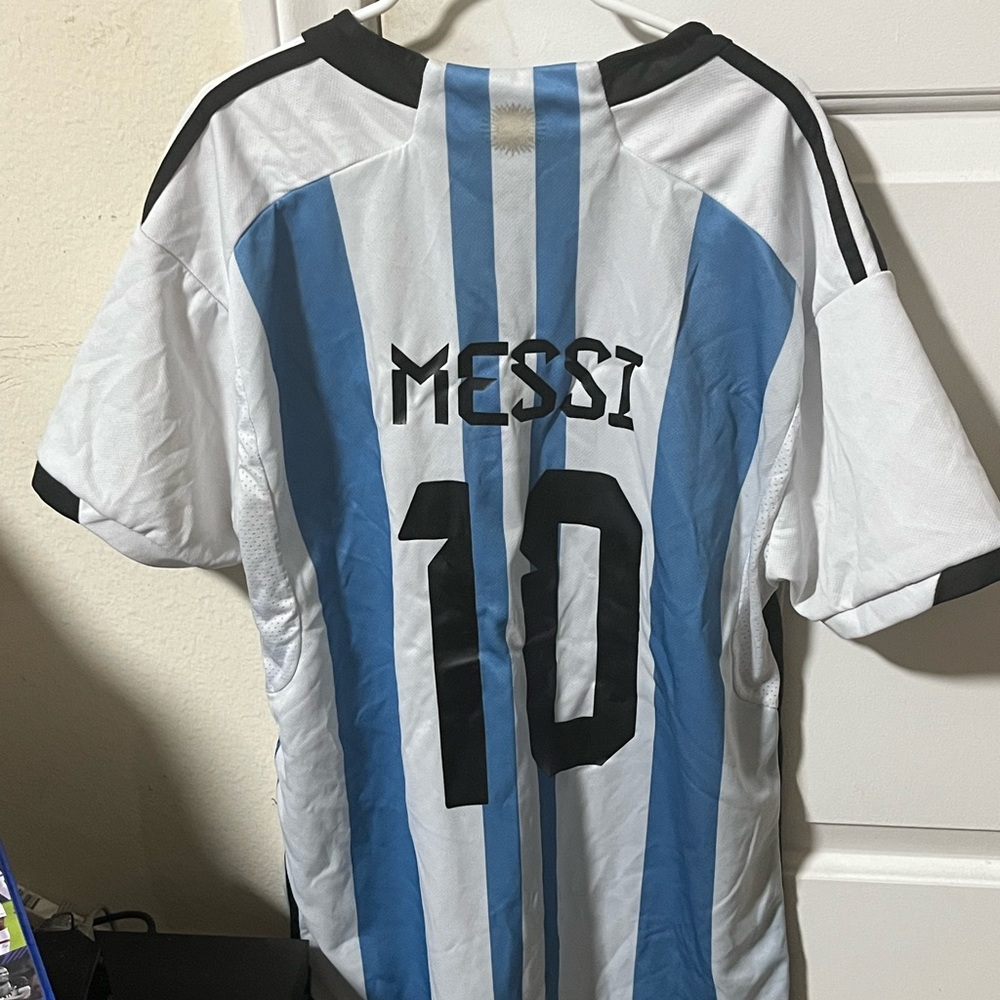 COPY - Argentina 2022 Messi home jersey